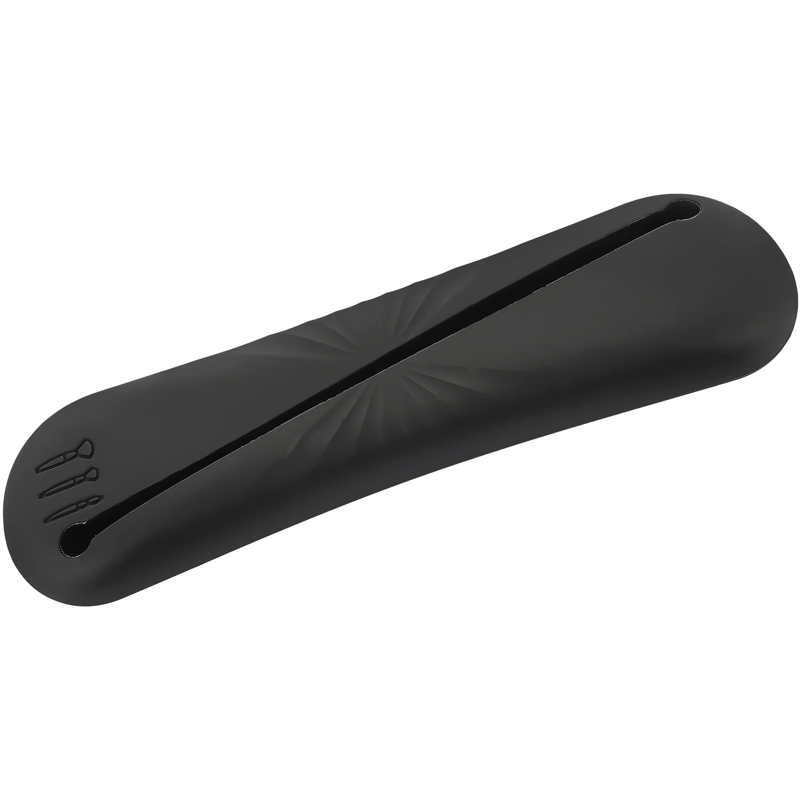 Porta Pennelli da Trucco Portatile in Silicone, Organizzatore Morbido da Viaggio, Custodia Durevole per Strumenti di Makeup e Pulizia