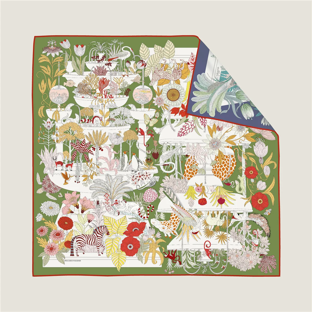 Dubbelzijdig Print Vrouwen Zijden Sjaal 90 Cm Vrouwen Handgerolde Twill Sjaals Tassen Tas Riem Accessoires Dame Kerstcadeau