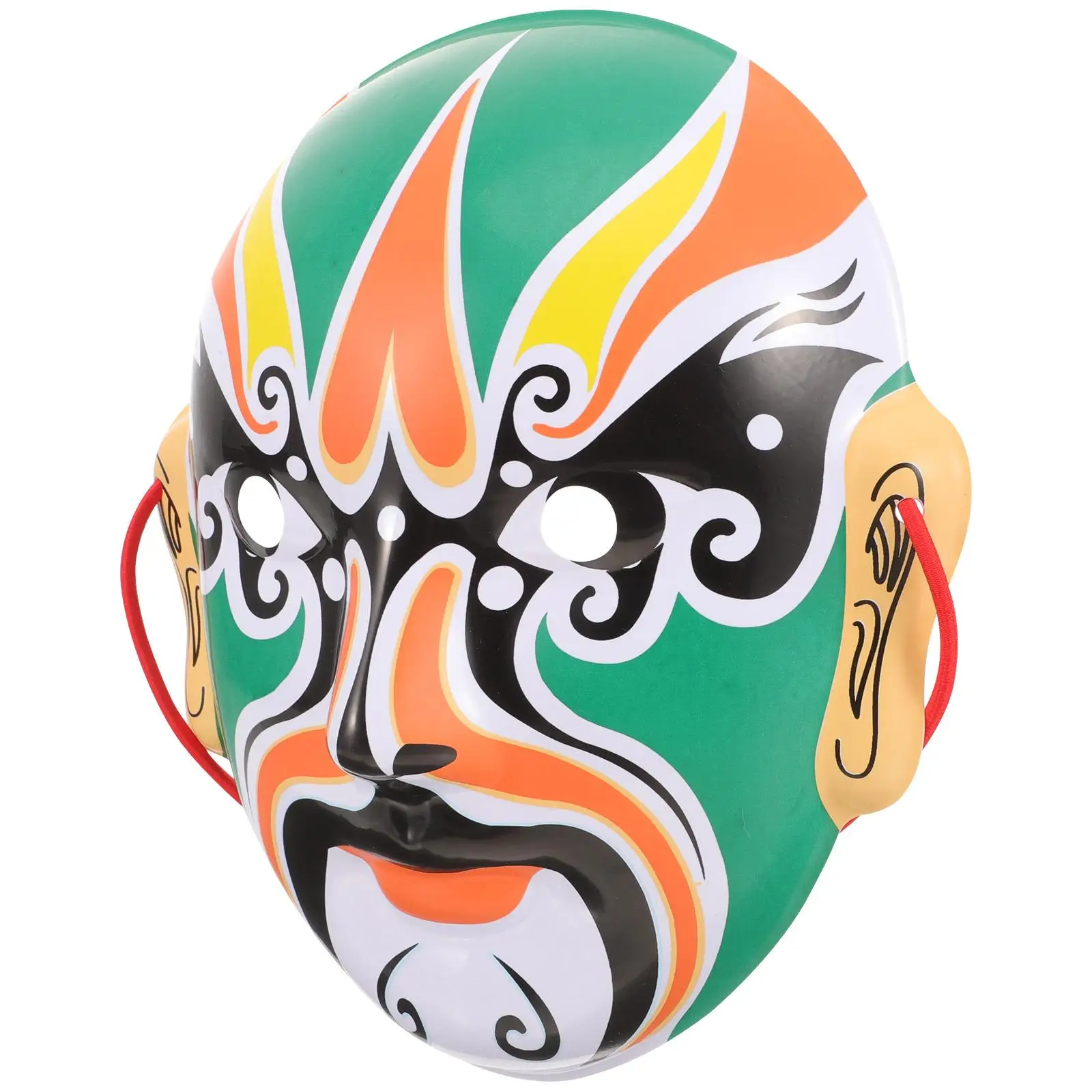 Peking Opera Mask Decorative Cosplay Home Plastic Halloween Party Supply Chinese Mask Handmade Creative Non Toxic