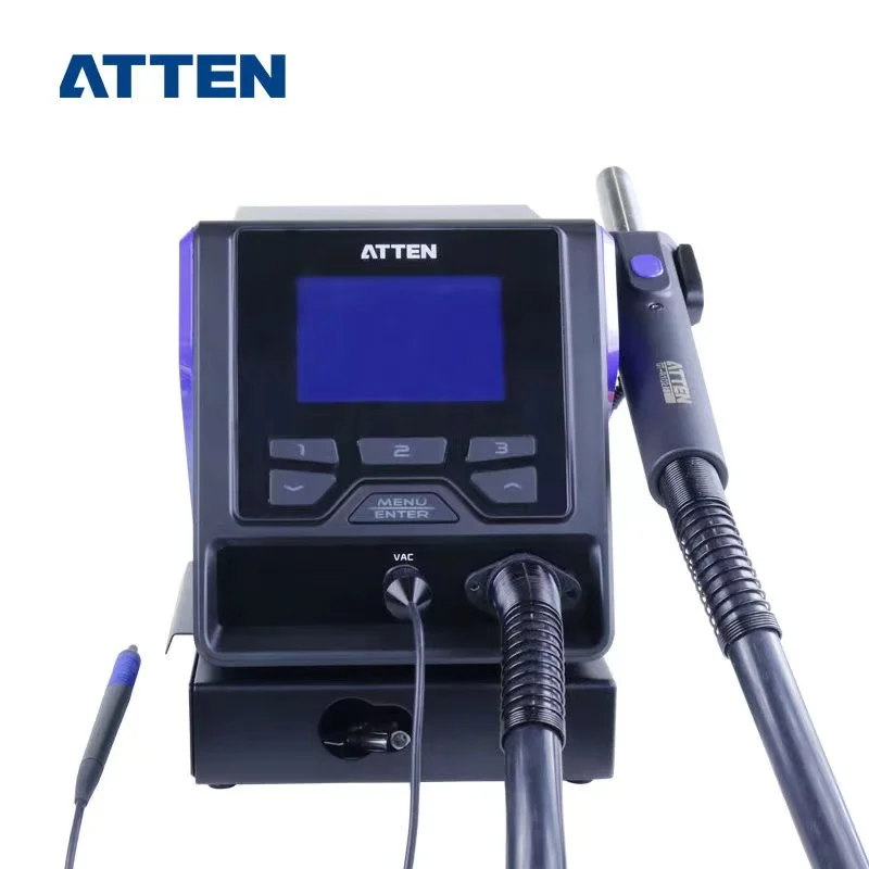 ATTEN GT-1028 2-in-1 High Frequency Hot Air Rework and Soldering Iron Station for Camera and Earphone Repairs