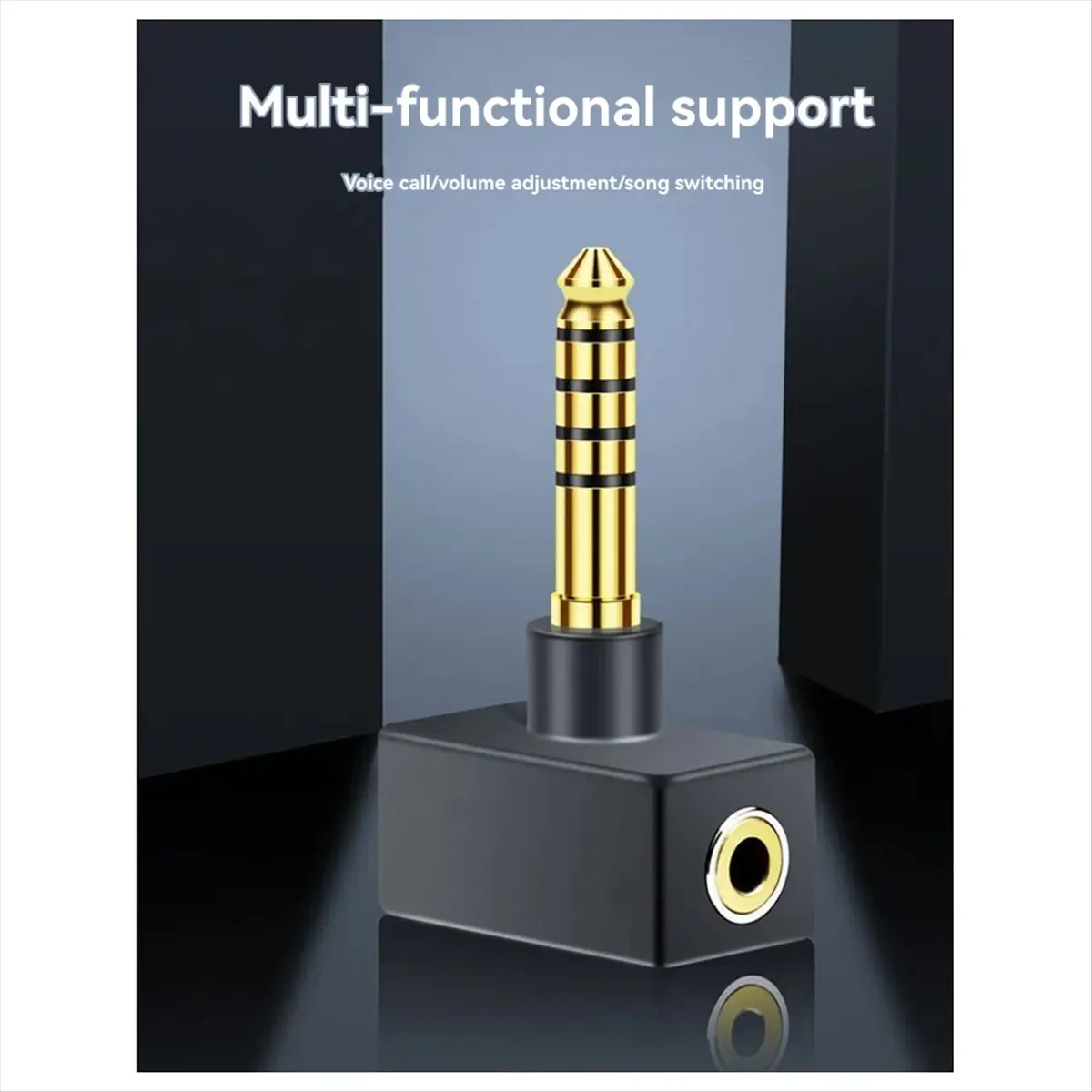T453C-Audiophile Adapter 3.5mm Male to 2.5mm Female Connector Male to Female Jack Converters Audio Converter HOT