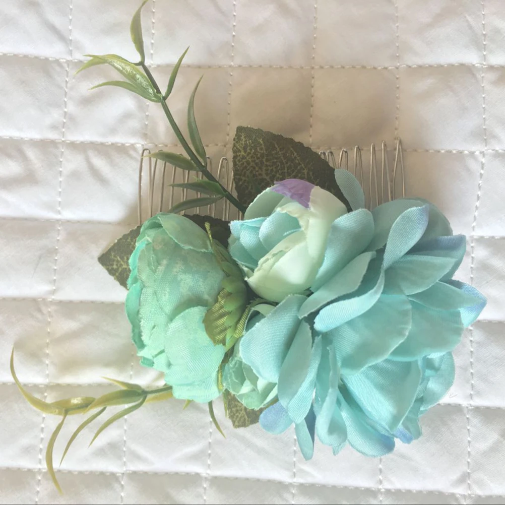 

Retro Fabric Hairpin Headdress Vintage Style Clip for Women Wedding Party Occasions Brass Retro Hair Accessories