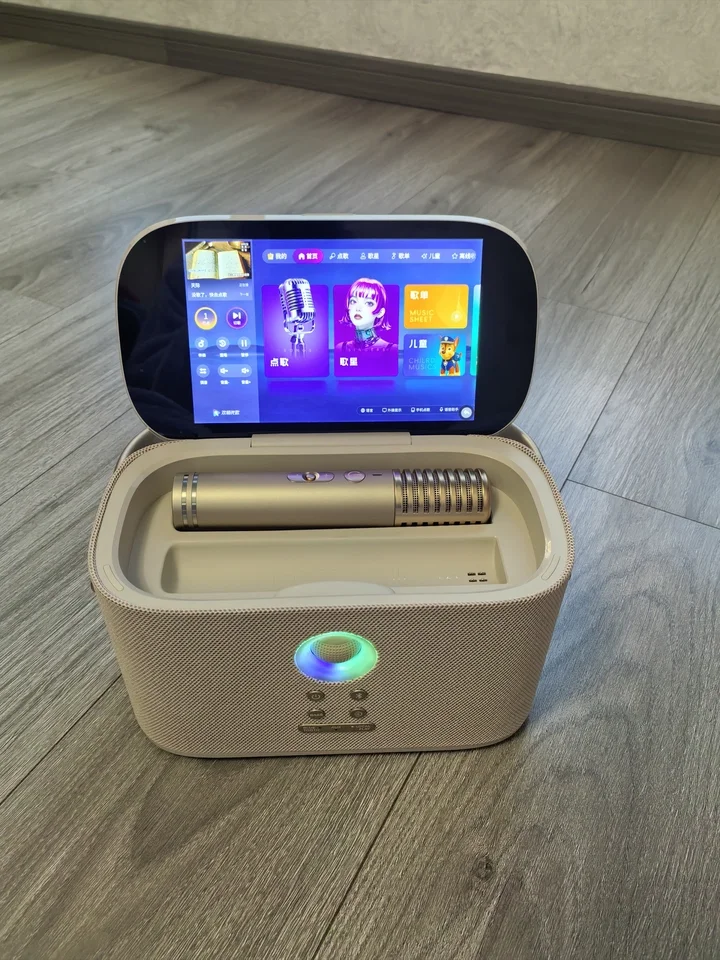 Intelligent Portable KTV Sound System with Display Screen, Karaoke TV, Karaoke Singing, Portable Jukebox