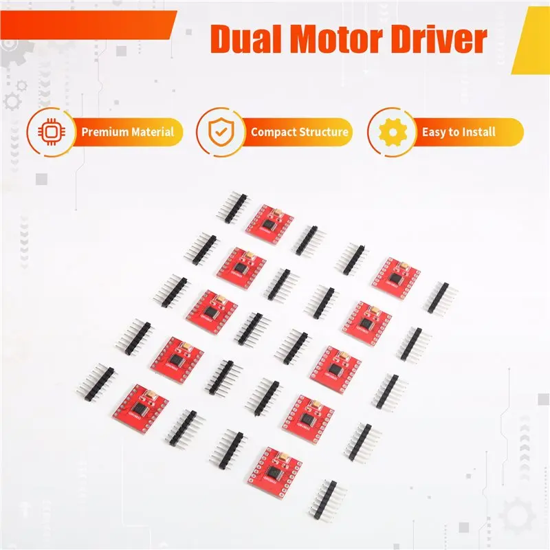 B04B-10PCS DRV8833 Dual Motor Driver DRV8833 Dual Motor Driver Module 1.5A 2.7-10.8V For Arduino Microcontroller Better