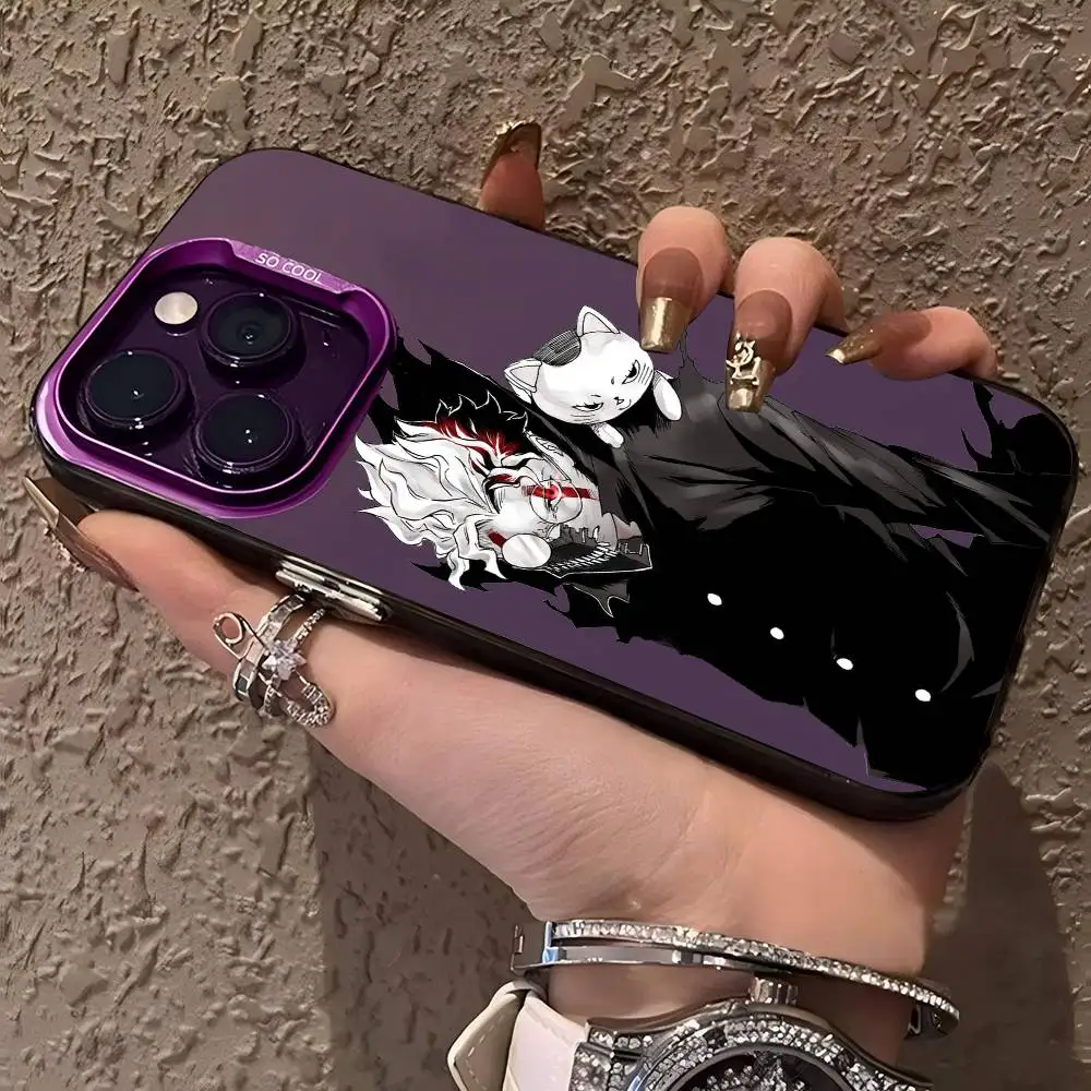 D-Dandadan Ken T-Takakura fundas de teléfono para iPhone 17 16e 15 14 13 12 11 Plus Pro Max ProMax fundas coloridas