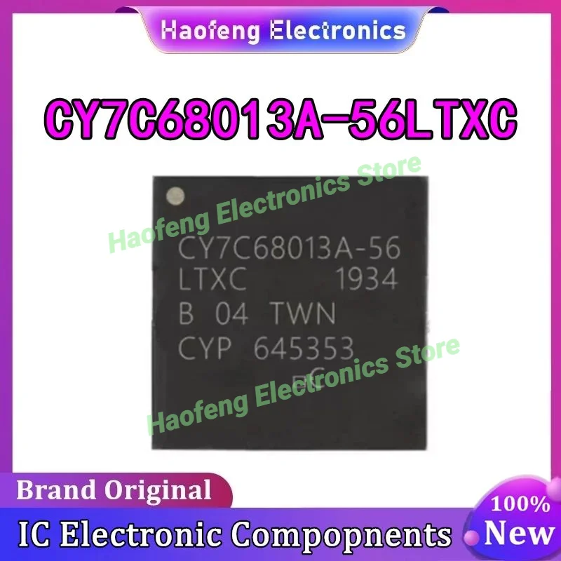 

New CY7C68013A-56LTXC CY7C68013A-56 CY7C68013A 56LTXC QFN-56
