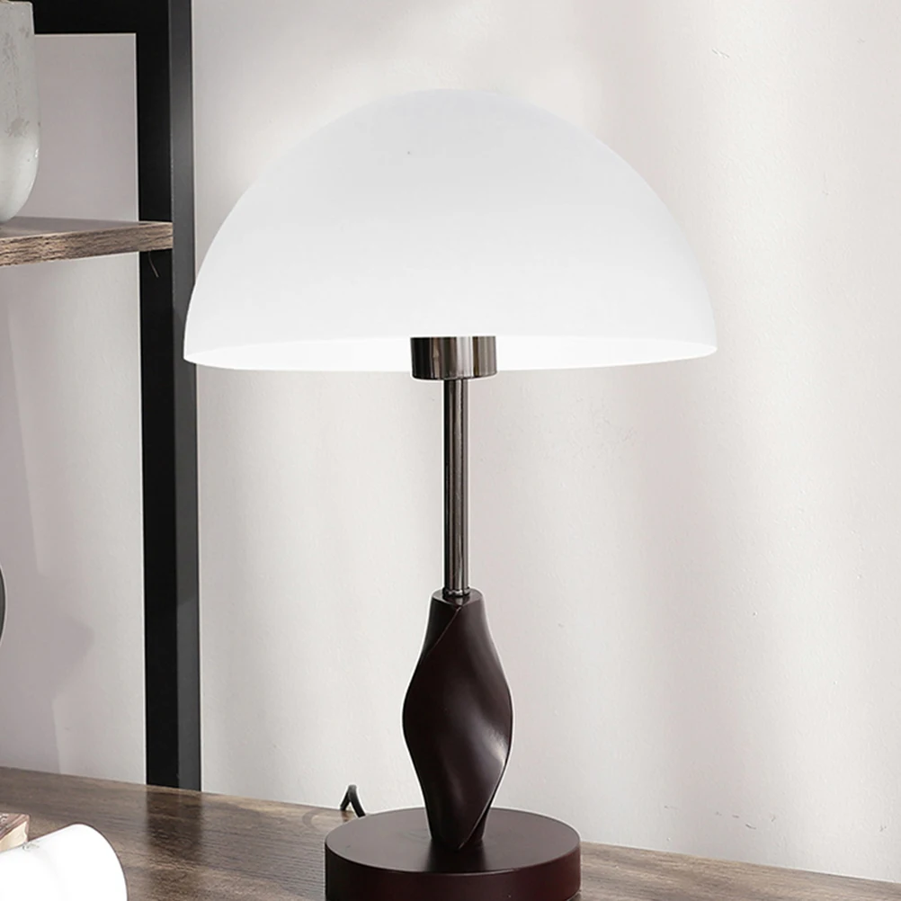 

2pcs Mushroom Lampshade White Plastic Light Cover For Floor Desk Pendant Ceiling Wall Lamps Replacement Shade Home Living Room