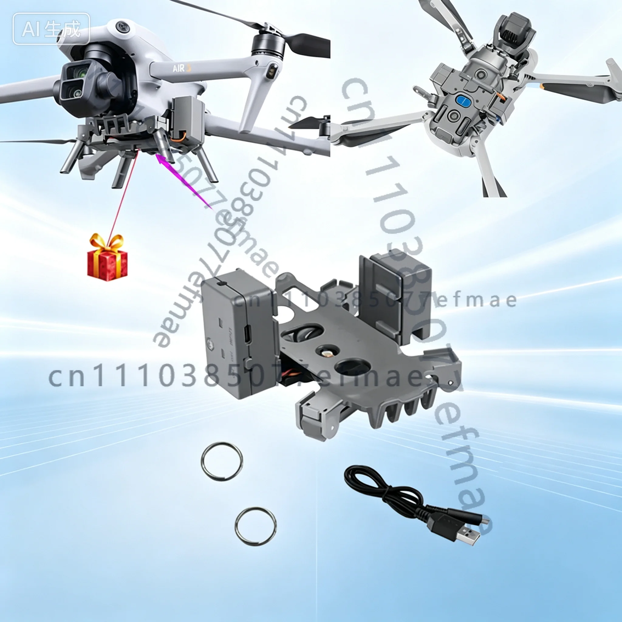 Replacement FOR DJI Mavic AIR 3 Wedding Air‑Dropping Thrower Delivery Kit Accessories