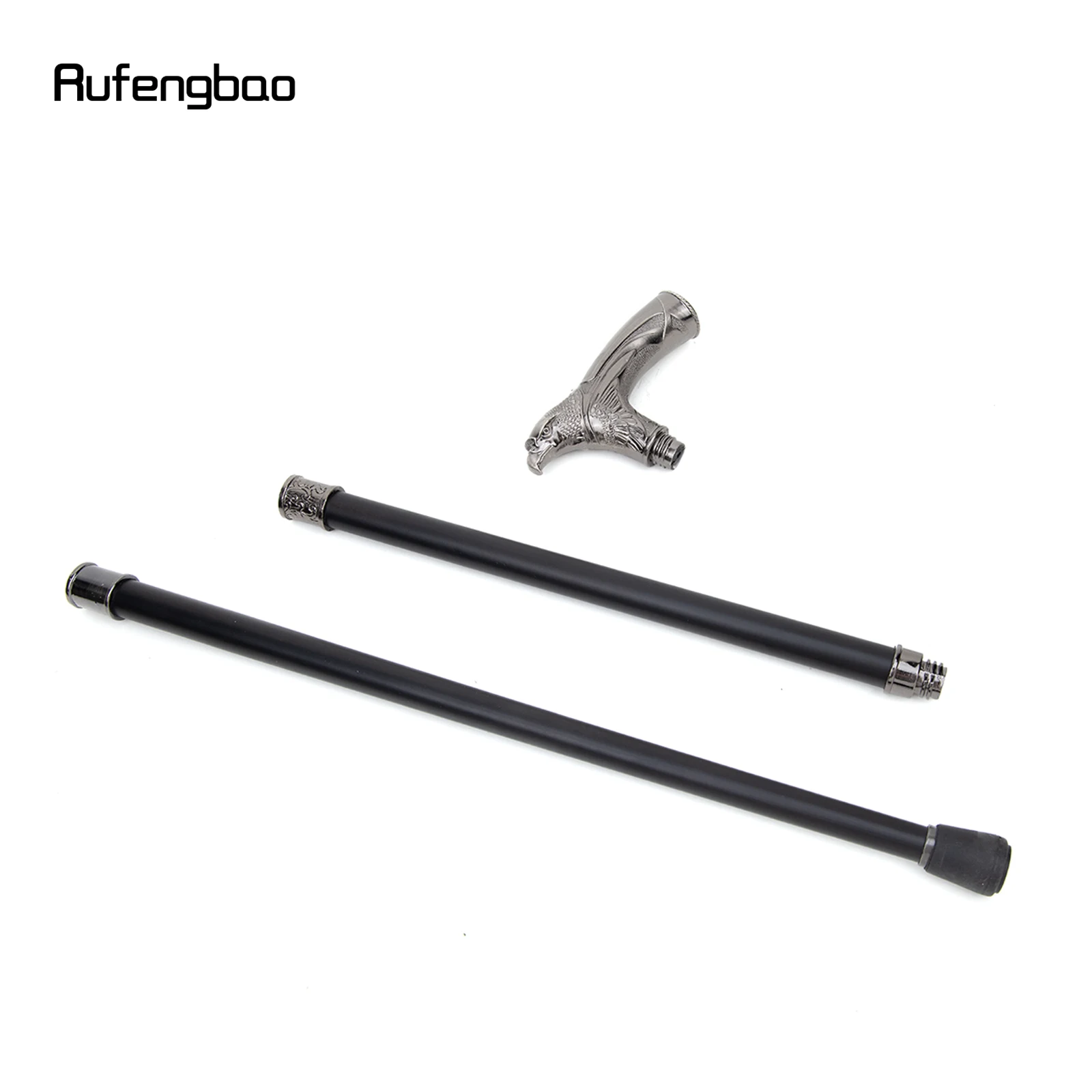 Eagle Head with Rhinestone Fashion Walking Stick Decorative Stick Cospaly Vintage Party Fashionable Walking Cane Crosier 93cm
