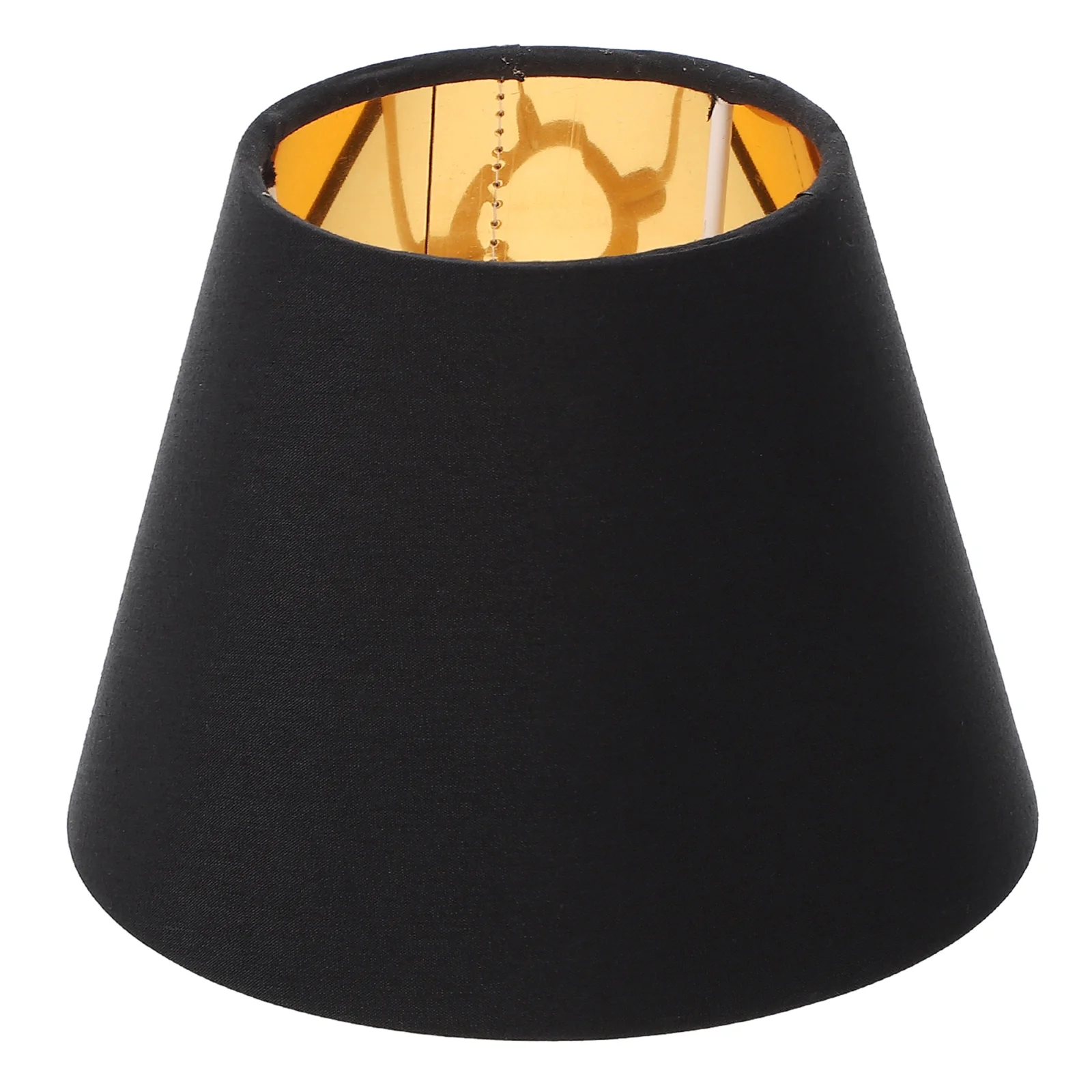 

E14 Fabric Lampshade Chandeliers Gold Ceiling Light Accessories Cloth Accessory Fall to The Ground