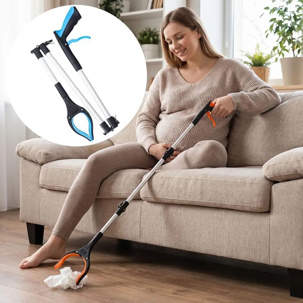 Flexible Folding Grabber Tool Garbage Grabber Magnetic Reacher Flexible Folding Grabber Tool Trash Picker Upper Outdoor Indoor