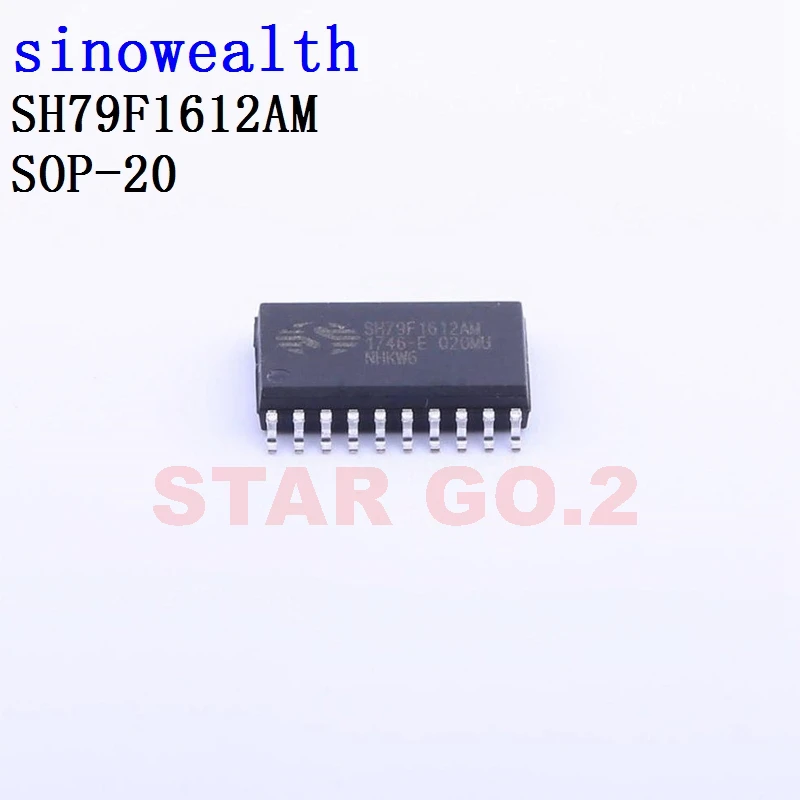

5PCSx SH79F1612AM SH79F084AL SH79F083AM sinowealth Microcontroller