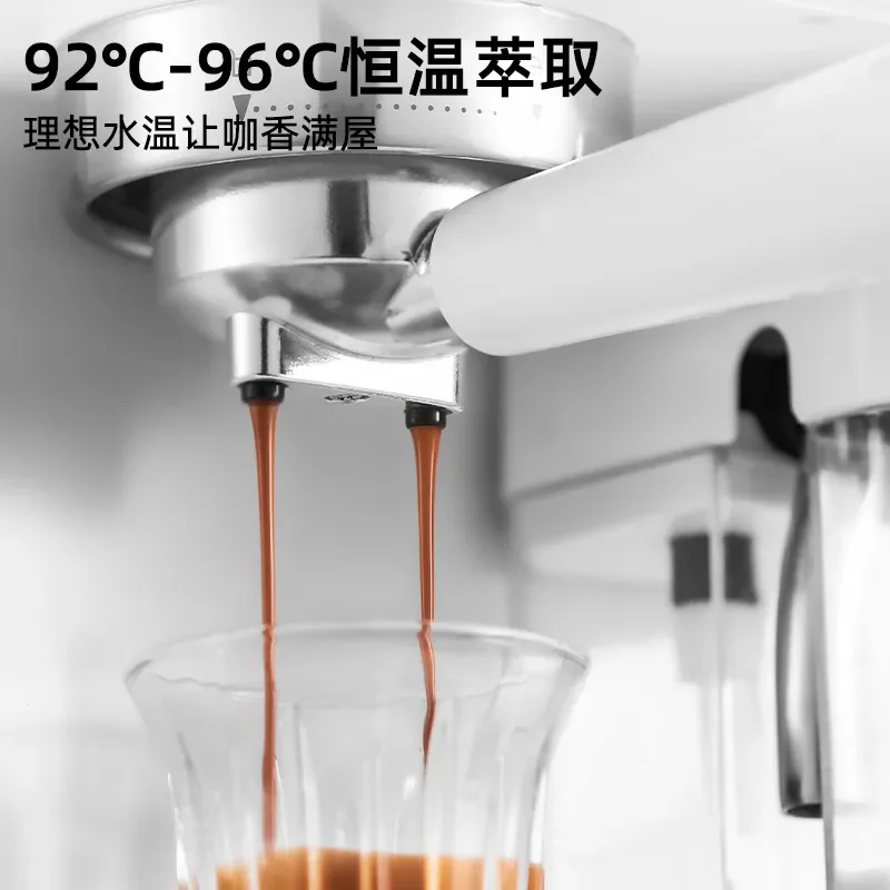 For Cross-border foreign trade espresso machine high-pressure automatic milk foam intelligent color screen