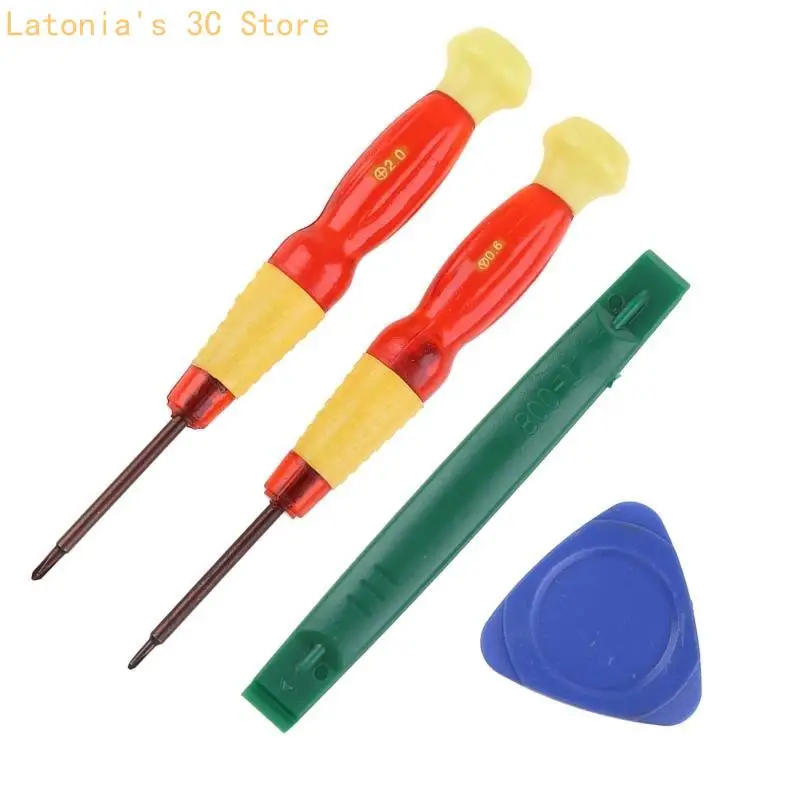 4-in-1-Schraubendreher-Set, Tri-Wing-Schraubendreher, Öffnungs-Hebelwerkzeug, Reparatur für Schalter X3UB – Detail 3
