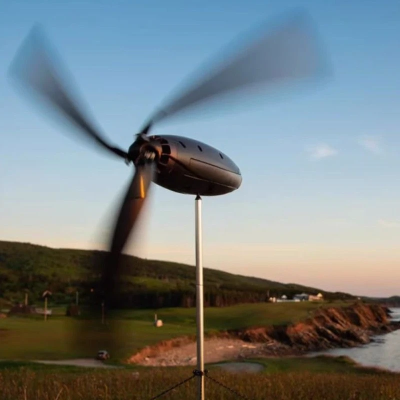 

Portable wind turbine, outdoor camping 40 watt wind turbine USB charging