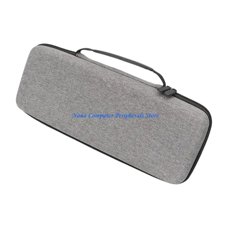 F68C Travel Friendly Computer Keyboards Storage Box Premium EVA Construction Multiple Layer Protections for Mechanical Gaming