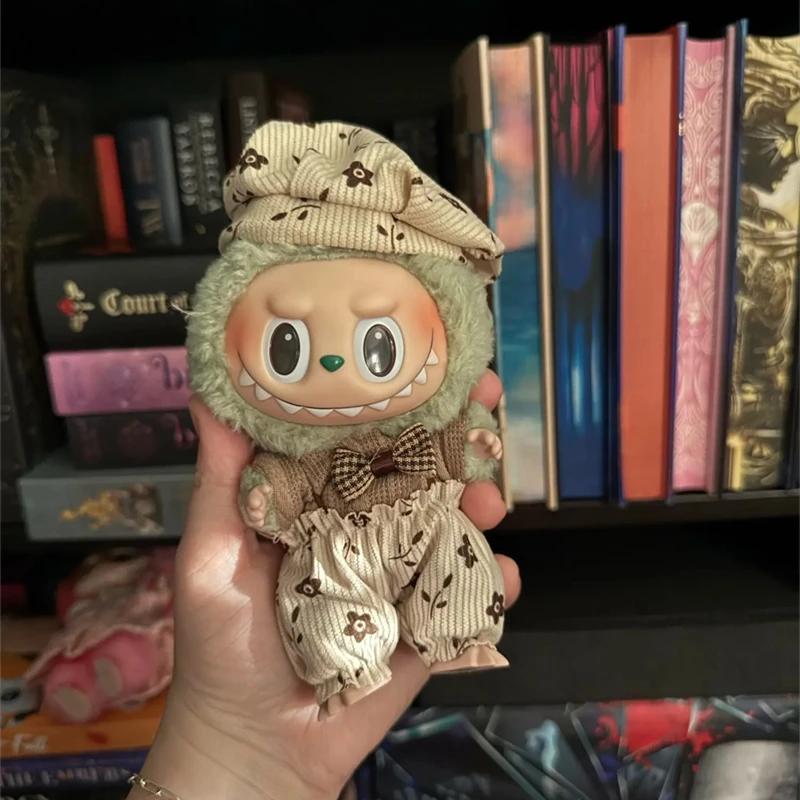 Vêtements de poupée pour labubu, ensemble de décoration, vêtements de travail de 17cm, accessoires décontractés, jouets mignons, cadeau d'anniversaire, nouvelle collection