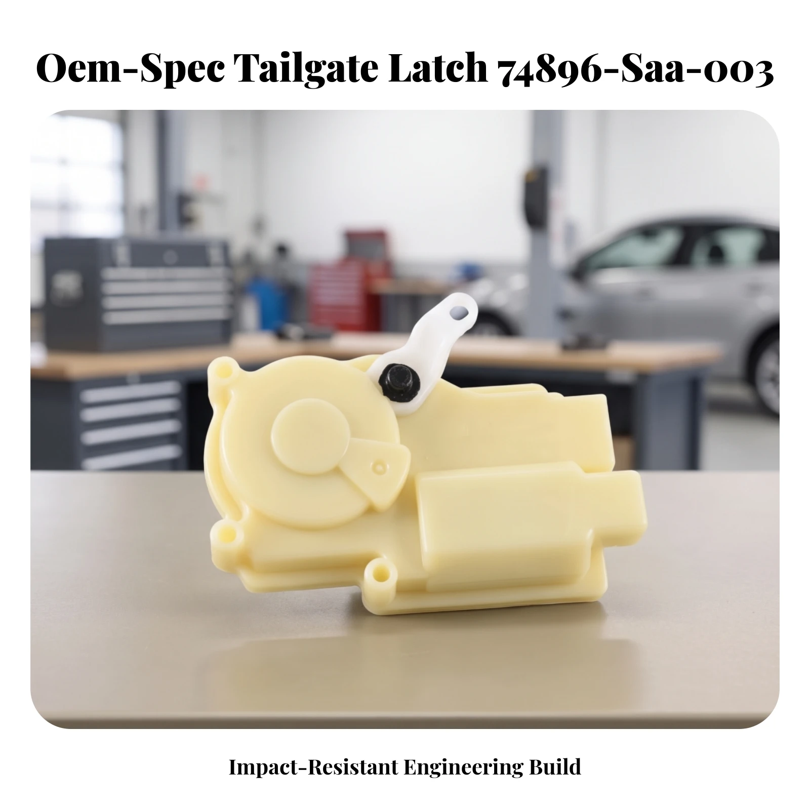 Trunk Latch Durable Tailgate Lock Actuator Car Part Reliable for Mechanics, Automotive Repair