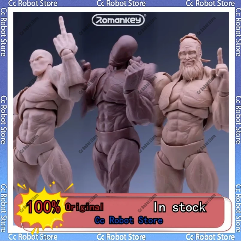 

[In Stock] Hot-selling Toy Romankey 1/12, Super Articulated Male Figure, Collectible Toy, Suitable for Fans and Enthusiasts