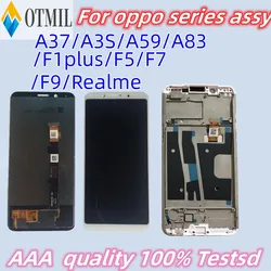 100% AAAA++++ 5.7'' For Oppo A37 A83 A3S A59 F7 F5 F9  LCD Display Touch Screen Digitizer Assembly Replacement