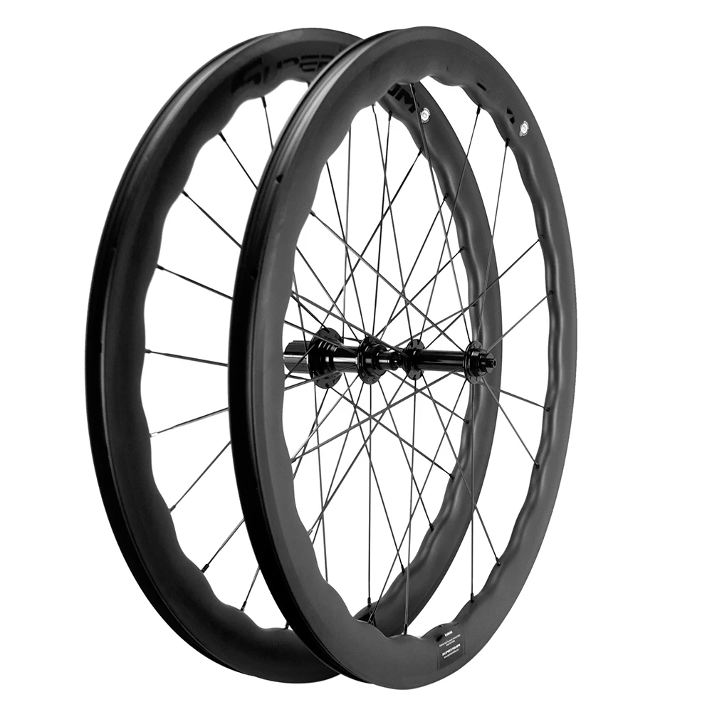 Superteam 100% Carbon Wheelset 50mm  Wheels Tubeless Road Bicycle Rim Brake  Wheels  UD Matte Bike