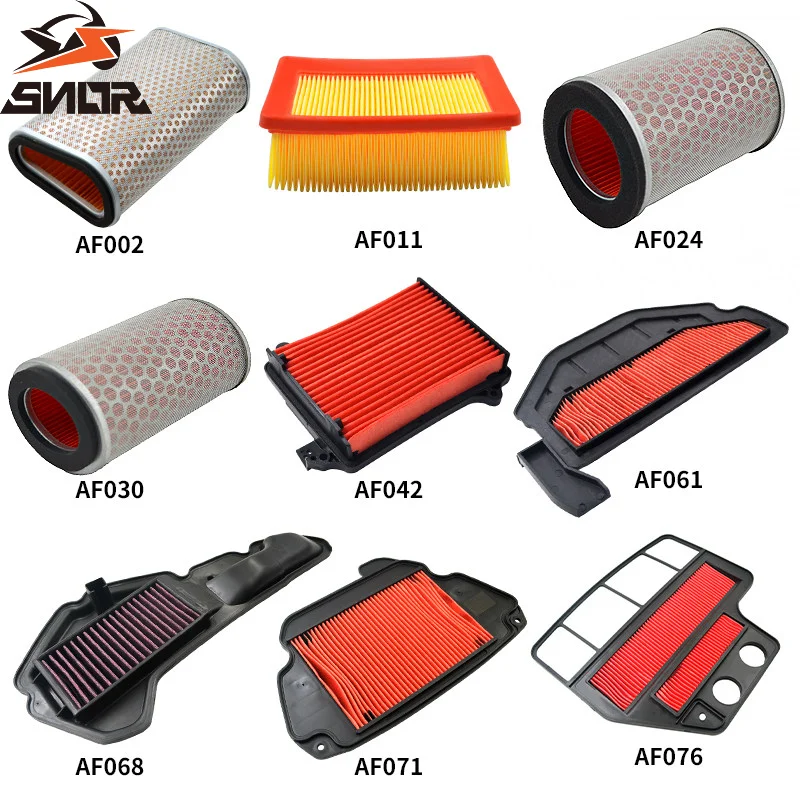 SNOR Motorcycle Intake Cleaner Air Filter For Honda XL1000V XRV750  XRV650 XL600V CBR650F NX250 CRM250AR CB1000 XJR400