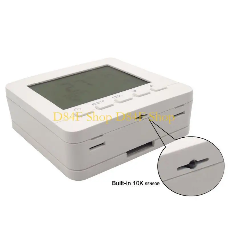D84F Programmable Thermostat Temperature Controller Temp Controlling Tool Durable