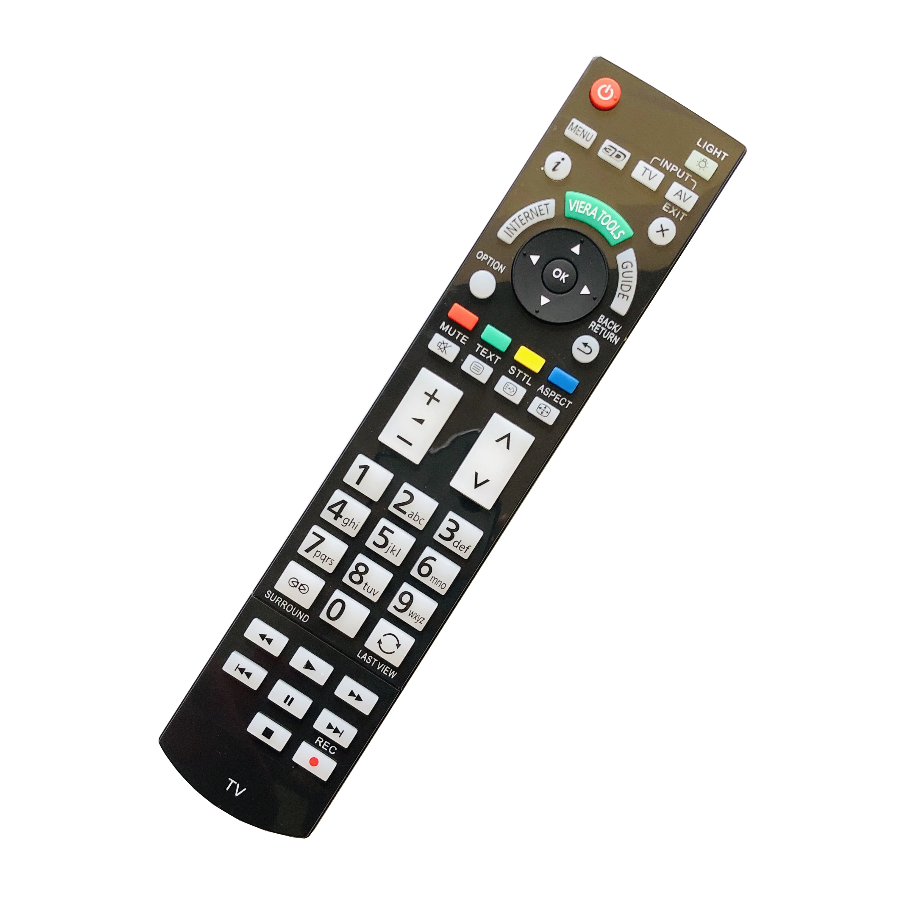 New Remote Control for Panasonic TV TC-L42ET5 TC-L47DT50 TC-L47WT50 TC-P55ST50 TC-P55VT50 TC-P60GT50 TC-P60ST50 TC-P65GT50