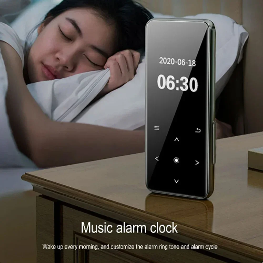 A20 MP3 MP4 MP5 مشغل موسيقى بلوتوث 5.2 المتكلم هيئة التصنيع العسكري اللمس مفتاح راديو FM مسجل فيديو اللعب الكتاب الإلكتروني HIFI المعادن وكمان الكتاب الإلكتروني