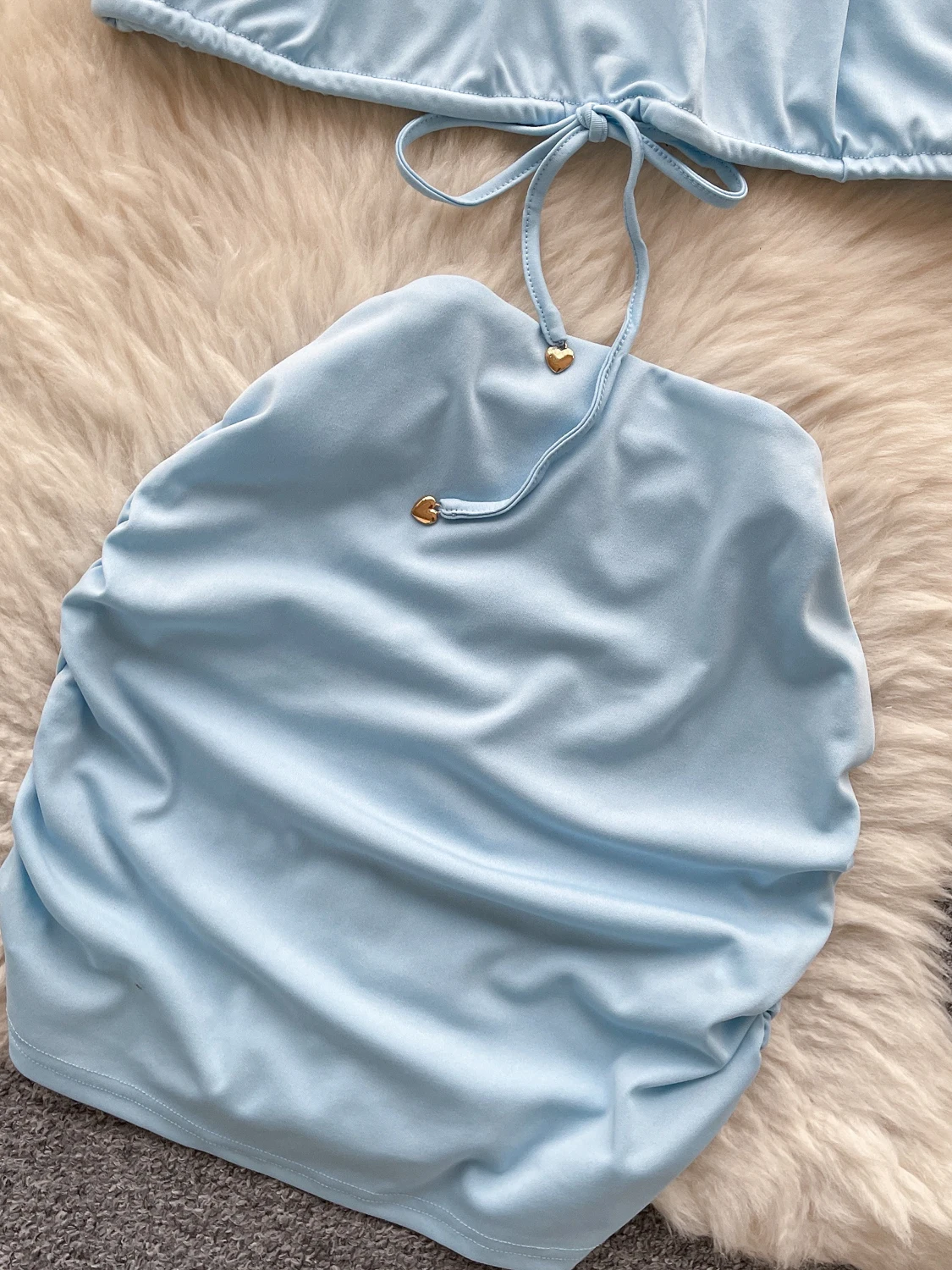 

Женский летний комплект Faion, облегающая юбка с высокой талией, топ-труба, круглая одежда Ne, ансамбль Pure Desire