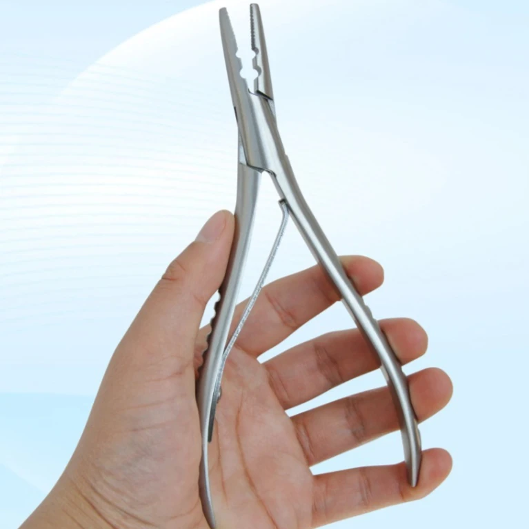 Professional U Shape Stainless Steel Hair Extension Pliers Multi-Functi Hair Extension Tools Pliers for Hair Extension-Hair