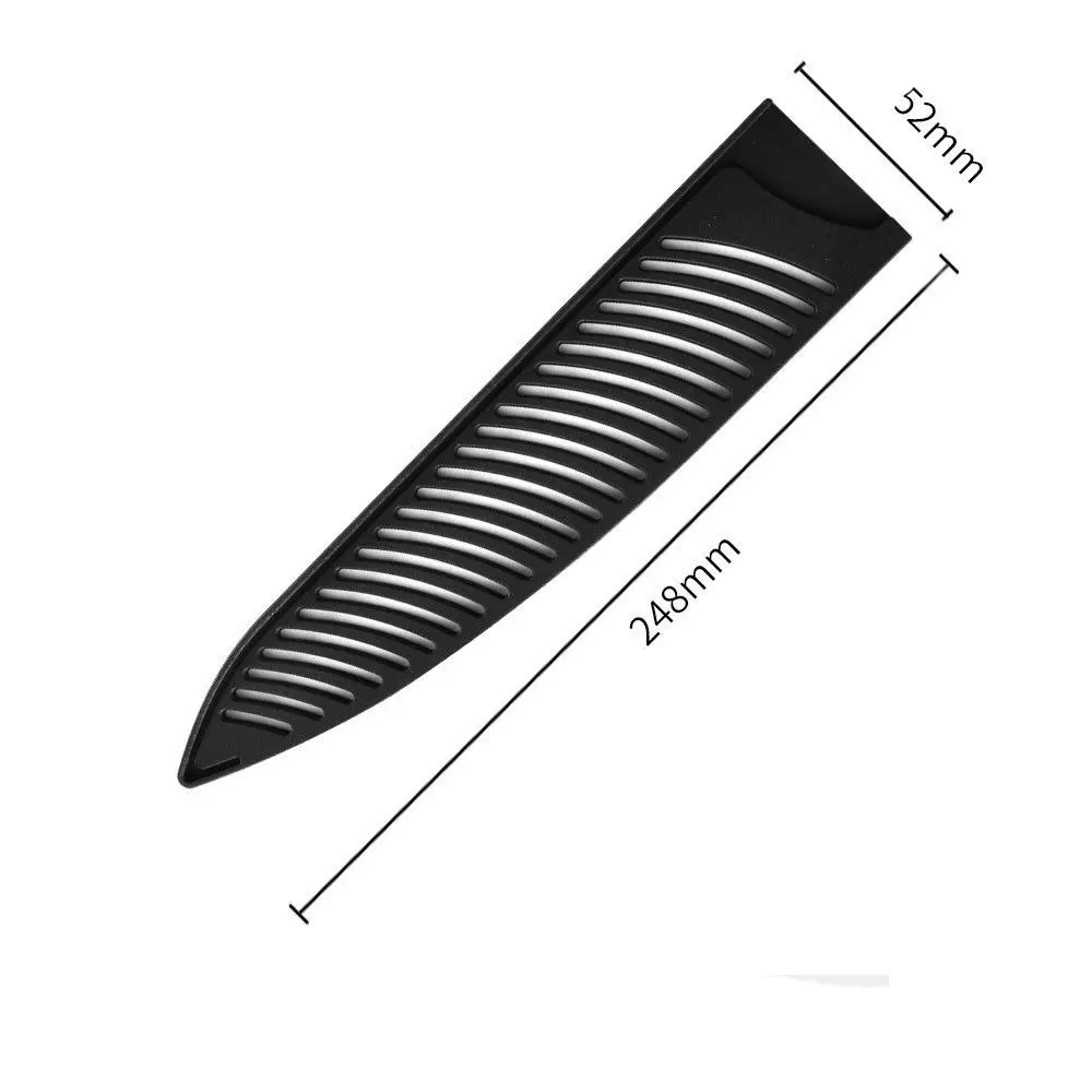 Fodero in plastica nera per drenaggio rapido cavo di alta qualità, fodero in pelle, strumento esterno