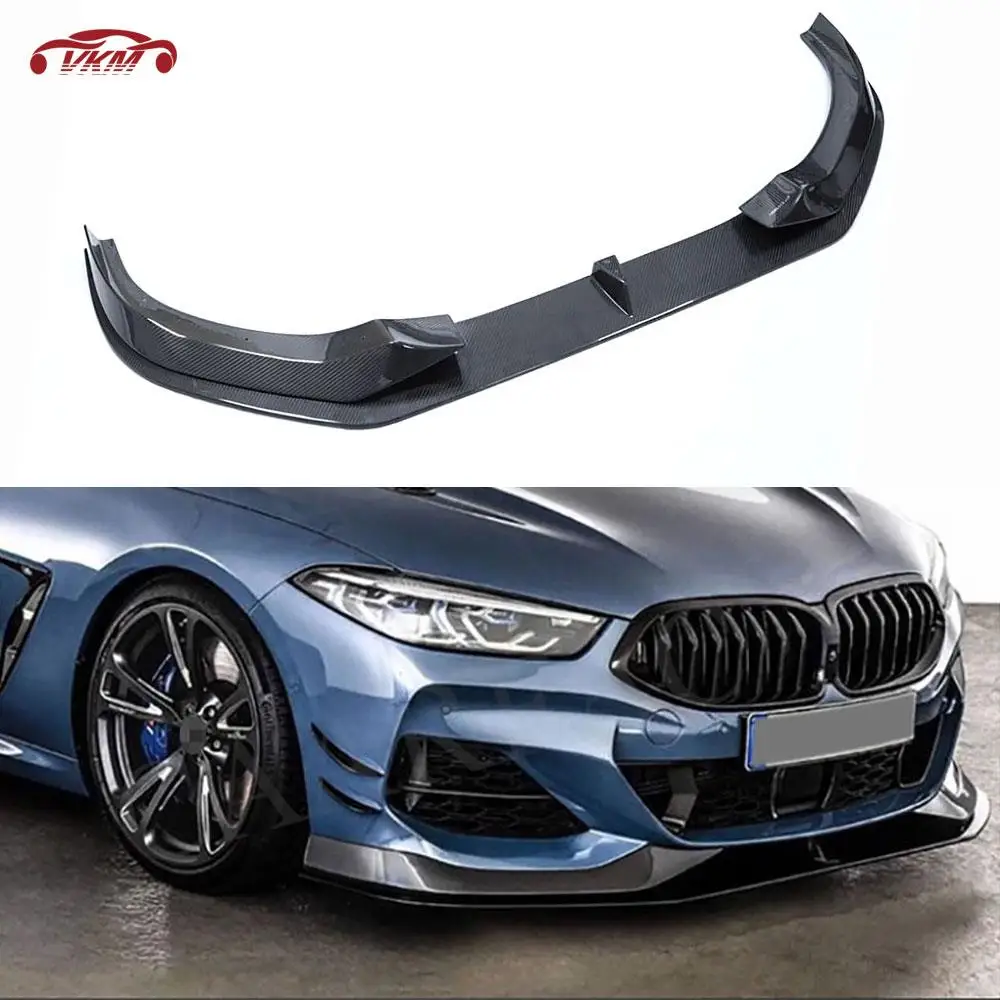 

Front Bumper Lip Splitter for BMW 8 Series G14 G15 G16 M Sport 2019-2022 Carbon Fiber Front Chin Apron Spoiler FRP Accessories