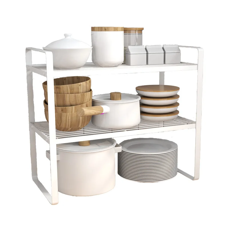 

Kitchen countertop multi-functional seasoning plate pot rack, special rack