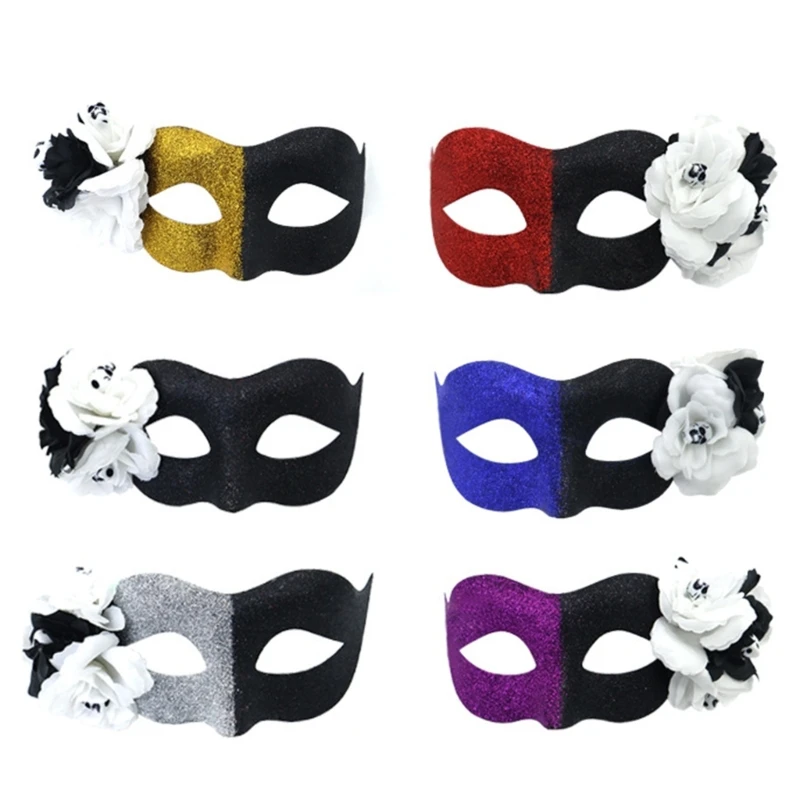 

Day of Dead Mask Halloween Mask Mexicans Masquerade Mask Half Face Mask