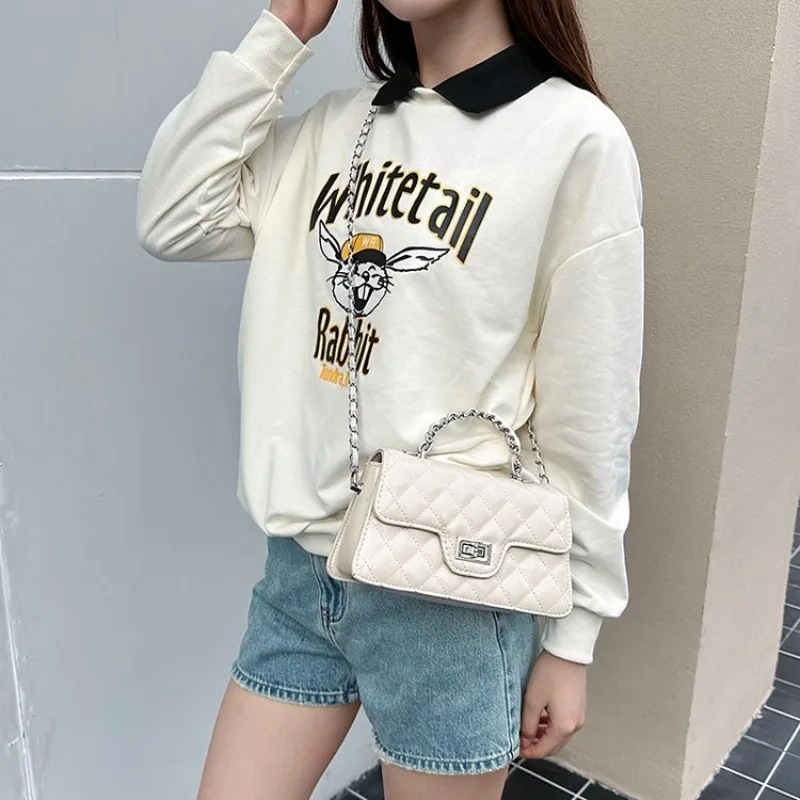 

Simple Minimalist Leather Diaper Bags For Women Luxury Brand Crossbody Bag Classic Commuter Bag Stylish Fashionable Solid Color