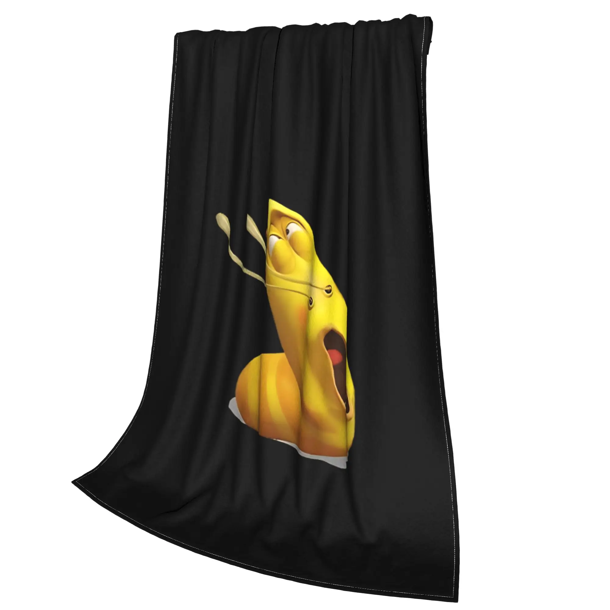 1PC Home Cutecore cartoon bug graphic Larva Blanket Super Cosy Plush Home Living Room Sofa halloween