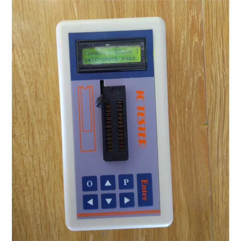 Professional Integrated Circuit IC Tester Transistor Tester Online Maintenance Digital LED Transistor IC Chips Tester(A) ZJY