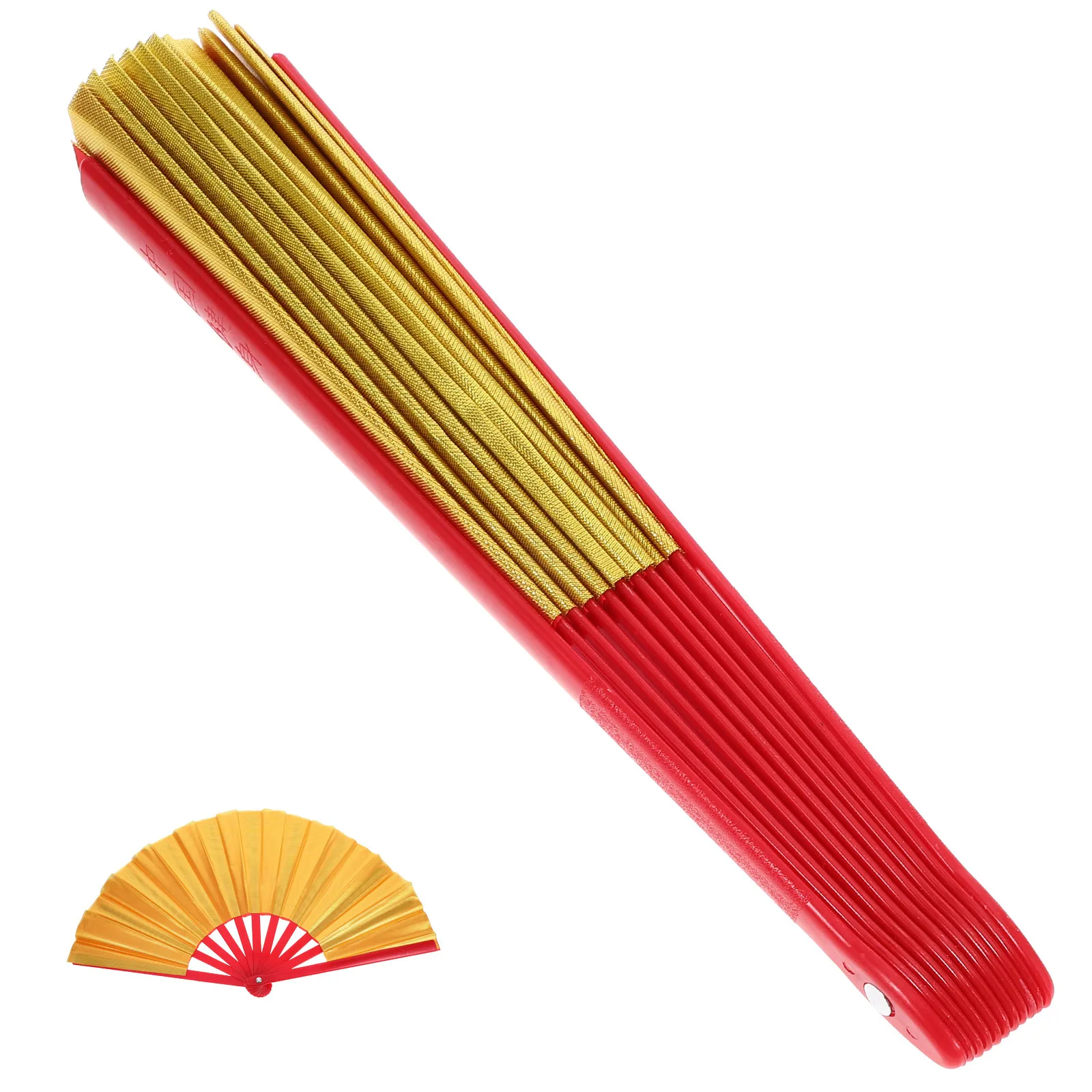 Large Folding Tai Hand Fan Portable Fan for Festival Party Dance Wedding Stage Performance Wedding Fans Festival Accessories