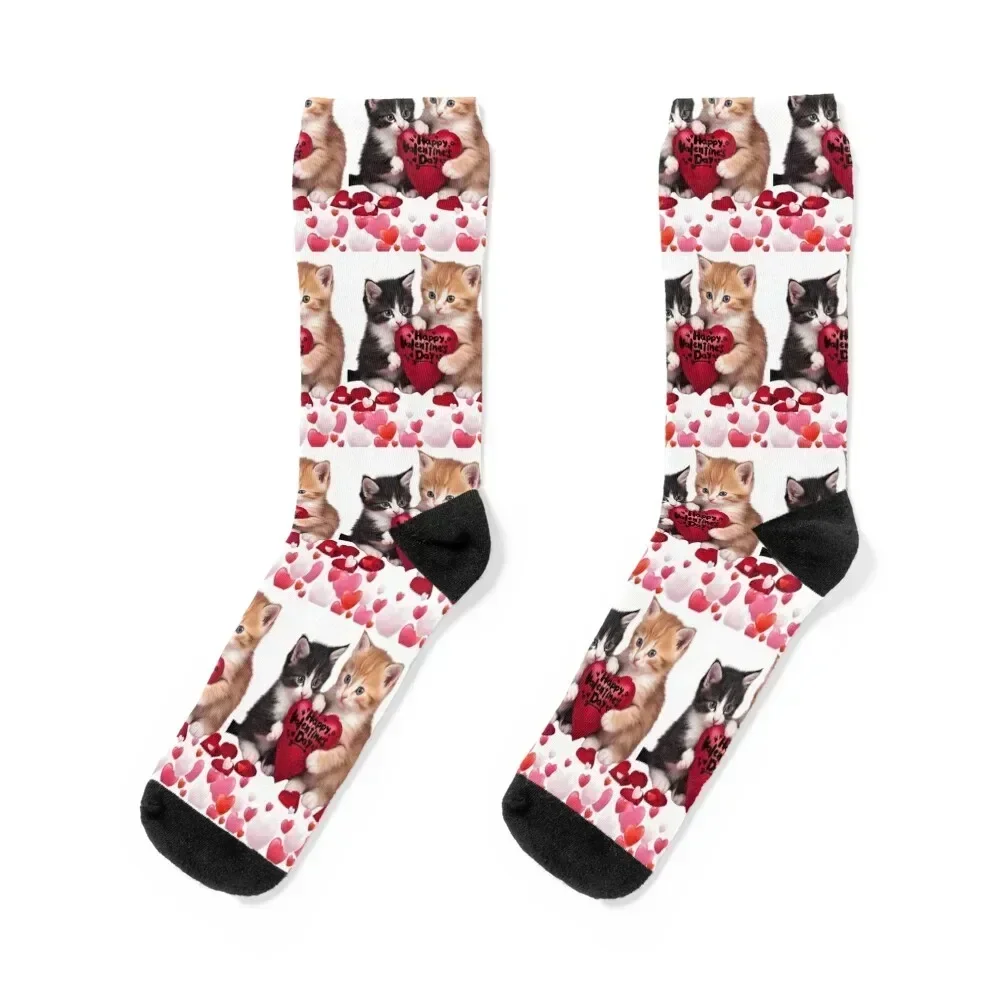 

Cats lover Socks cartoon heated men cotton high quality Crossfit Socks For Men Women's
