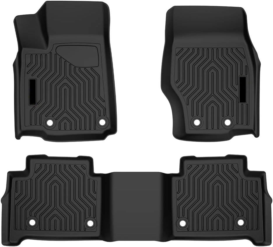 

Cargo Liners, For Jeep Grand Cherokee 2022-2024 (Include 4xe NOT for L or WK), 1st & 2nd Row, All Weather Full Cover Protection