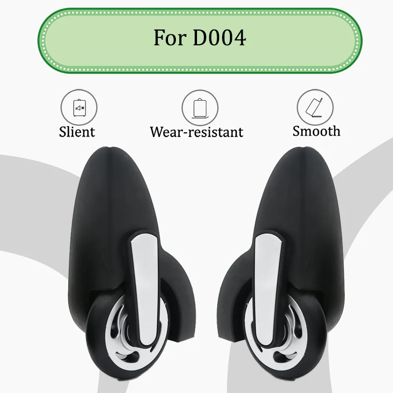 

For D004 Luggage Front Wheel Replacement Part Fixed Non-Swivel Straight-Track Roller Durable Replacement Luggage Accessory