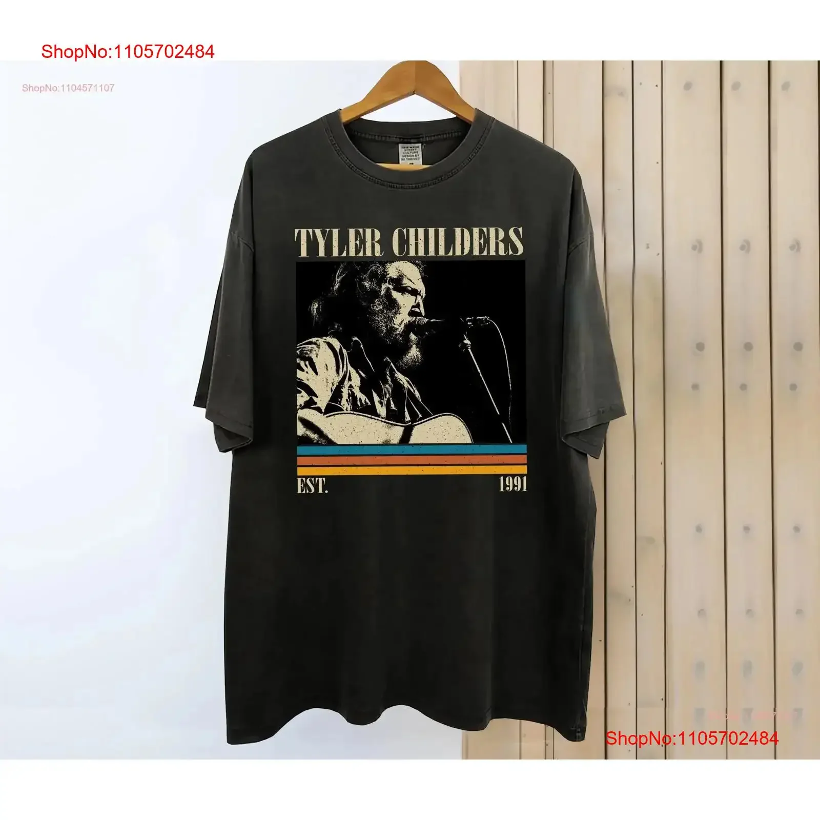 Tyler Childers T Shirt Album Music Vintage Retro Classic Movie s for him vintage Washed Top For Everyday Wear homme fashion
