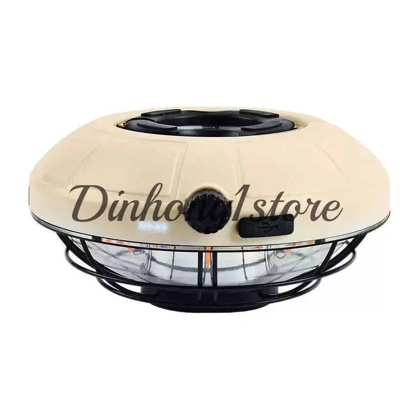 Outdoor Camping LED Light Waterproof Rechargeable Tent Light with Multi-Color Temperature for Daily Life & Outdoor Adventures