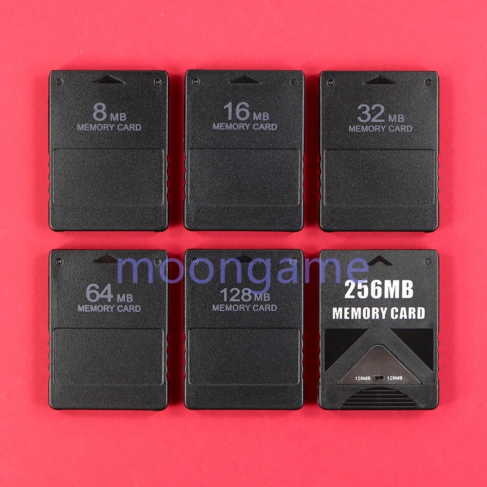 12 قطعة لبطاقة الذاكرة PS2 8 ميجابايت 16 ميجابايت 32 ميجابايت 64 ميجابايت 128 ميجابايت 256 ميجابايت بطاقة الذاكرة لسوني بلاي ستيشن 2 #3