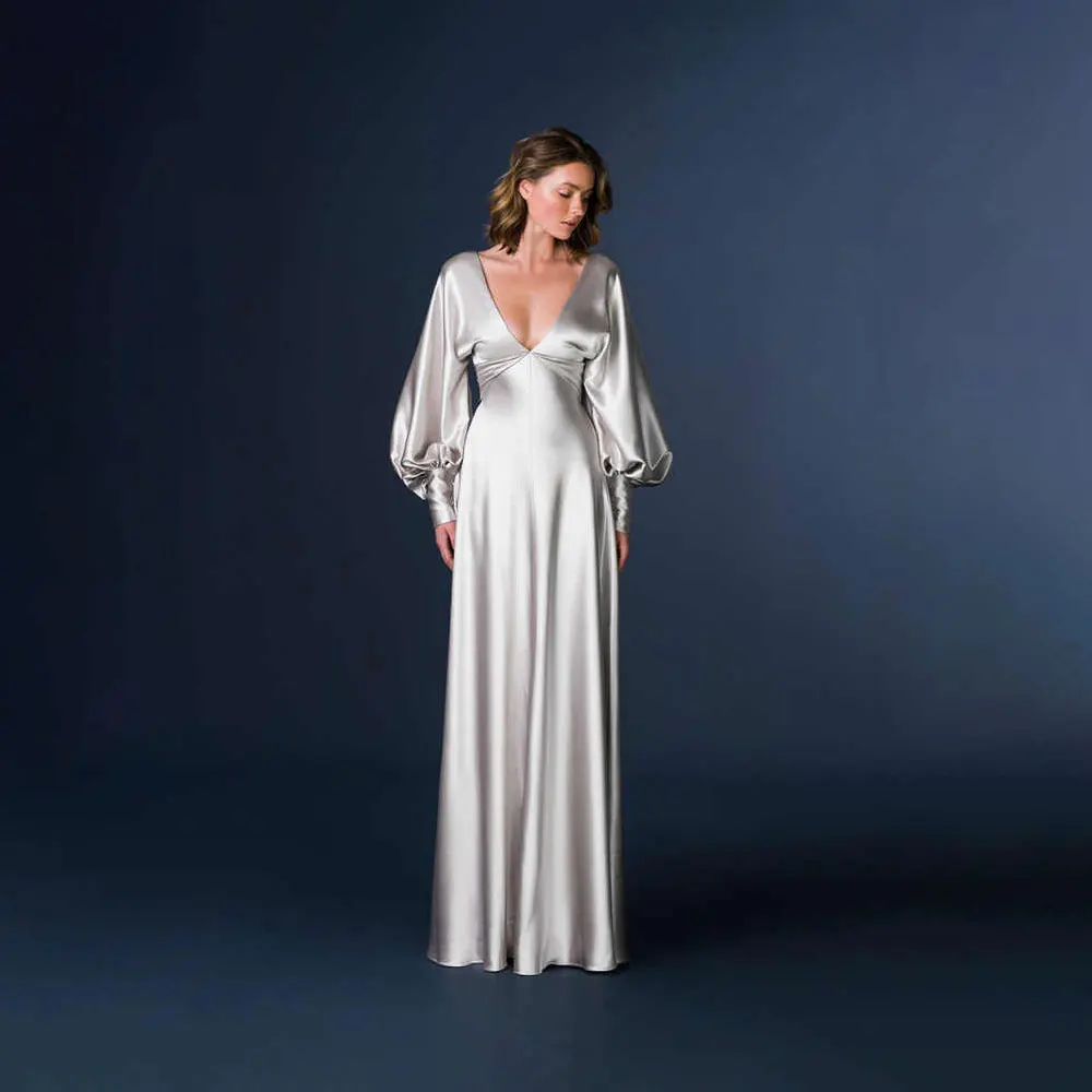 Silk Women Nightwear Elegant Skin-Friendly Dress Gowns Appliques Lace Comfort Pajamas Housecoat Sleepwear Size Customized