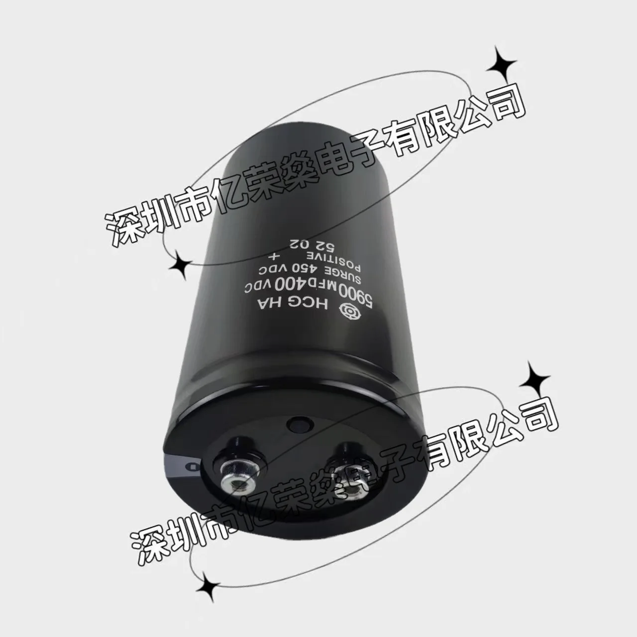 New imported Hitachi HCG HA 400V5900UF inverter electrolytic capacitor 5900MFD450VDC