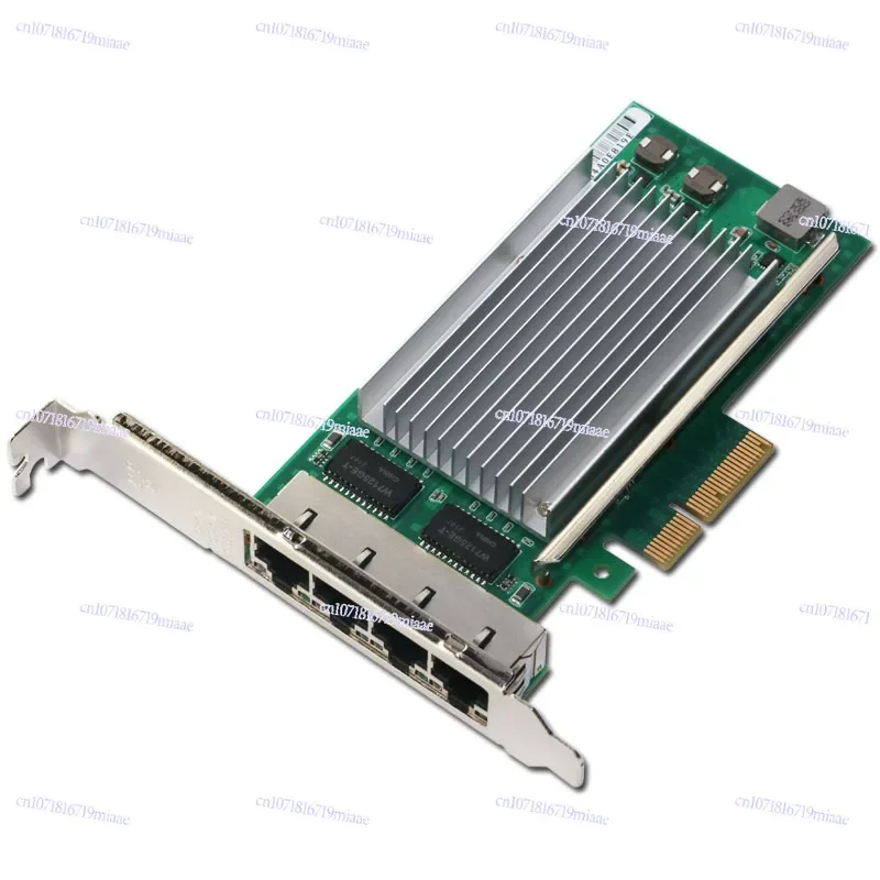 WY8125T4 PCI-e X4 Four-port 2.5G Gigabit Network Interface Card 2500M Wired RTL8125B Soft Routing, Associated I350-T4V2 82580