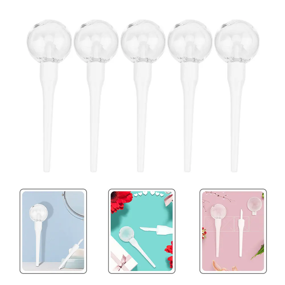 

20Pcs Lip Gloss Tubes 8Ml Lollipop Shape Portable Refillable Empty Lipstick DIY Containers Travel Makeup Organizer Holder