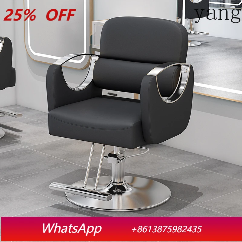 

Luxury Personalized Barber Chair Beauty Hidraulic Professional Leg Rest Chair Swivel Advanced Adjustable Cadeira Salon Furniture